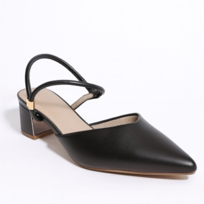 נעלי עקב בליס בצבע שחור – שילוב של נוחות ויוקרה לנשים