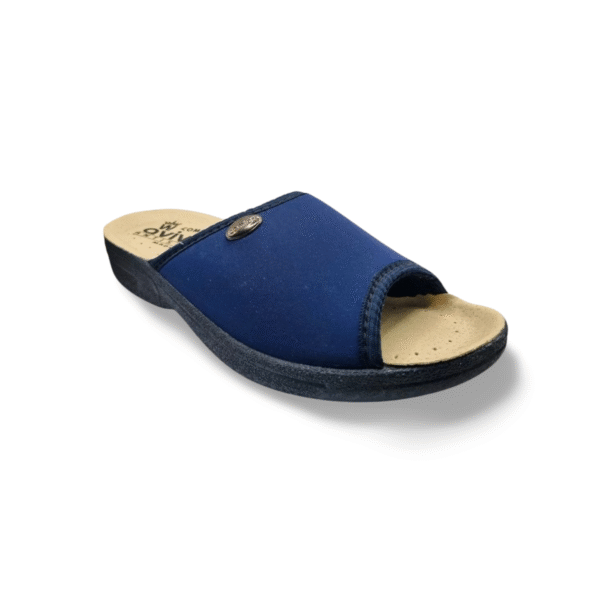 כפכף רויאלה קומפורט בצבע כחול רויאל – כפכף אורטופדי תוצרת איטליה מבית גלוב קומפורט