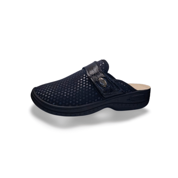 נעלי כפכף אורטופדיות Elegantta Classic בצבע שחור – Glove Comfort איטליה