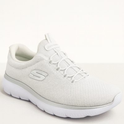 נעלי ספורט סקצ'רס סופטפיט בצבע לבן – נוחות ללא שרוכים