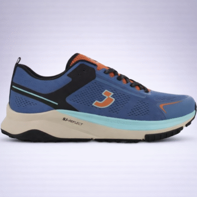 נעל ספורט לגברים SJ Reflect Flow בצבע כחול עם סוליה בולמת זעזועים ועיצוב נושם