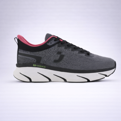 נעלי ספורט סיירה ורוד־אפור עם סוליית PowerStride ורשת נושמת