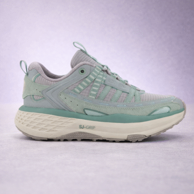 נעלי ספורט לנשים SJ Grip Motion בצבע מנטה עם סוליית SJ GRIP